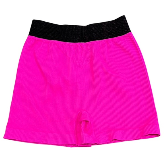 2pc Free People Movement Prajna Malibu Pink Blue Shorts Sz M L Yoga Running Gym - Picture 8 of 8